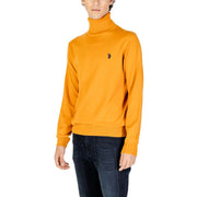U.S. POLO ASSN. Orange Cotton Turtleneck