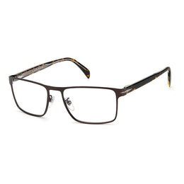 David Beckham Brown Metal Glasses (Frames)