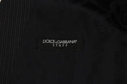 Dolce & Gabbana Gray Wool Stretch Vest