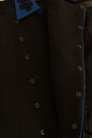 Dolce & Gabbana Black Wool Trench Jacket