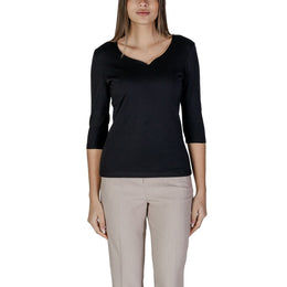 Street One Black Cotton T-Shirt