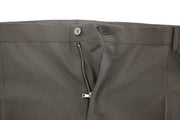 Dolce & Gabbana Black Wool Stretch Pleated Pants