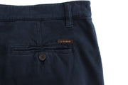 GF Ferre Blue Stretch Straight Fit Pants Chinos