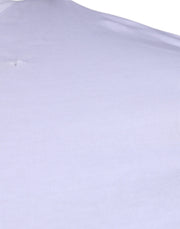 Dolce & Gabbana White DG Logo Cotton Crew Neck T-shirt