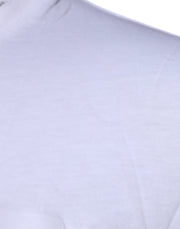 Dolce & Gabbana White DG Logo Cotton Crew Neck T-shirt