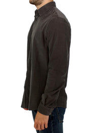 GF Ferre Green Button Front Cotton Casual Shirt