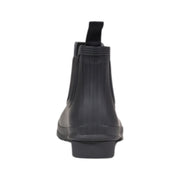 Hunter Black Recycled Polyester Ankle Boots