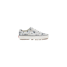 Vans Blue Textile Low Top Sneakers