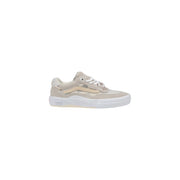 Vans Beige Suede Leather Athletic Sneakers