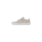 Vans Beige Suede Leather Athletic Sneakers