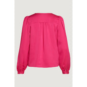 Vila Clothes Pink Polyester Blouse