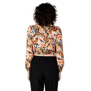 Only Orange Polyester Blouse