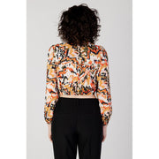 Only Orange Polyester Blouse