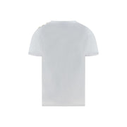 Balmain White Cotton T-Shirt