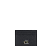 Dolce & Gabbana Black Calf Leather Bos Taurus Wallet