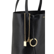 Chloé Black Calf Leather Bos Taurus Shoulder Bag