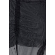 Exilia Black Polyester Casual Pants