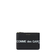 Comme Des Garçons Black Calf Leather Bos Taurus Wallet