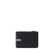 Comme Des Garçons Black Calf Leather Bos Taurus Wallet