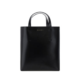 Marni Black Calf Leather Bos Taurus Handbag