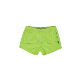 Hamaki-Ho Yellow Polyester Swim Shorts