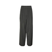 Vero Moda Gray Polyester Casual Pants