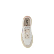 Autry White Leather Low Top Sneakers