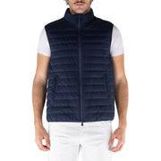 People Of Shibuya Blu Polyester Mens Vest