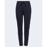 Only Blue Viscose Casual Pants