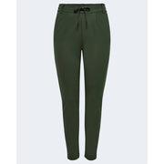 Only Green Viscose Casual Pants