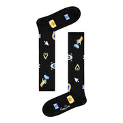 Happy Socks Black Cotton Socks