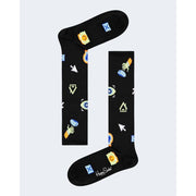Happy Socks Black Cotton Socks