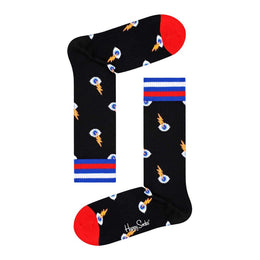 Happy Socks Black Cotton Socks