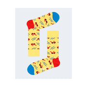 Happy Socks Yellow Cotton Socks