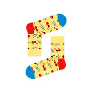 Happy Socks Yellow Cotton Socks