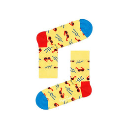 Happy Socks Yellow Cotton Socks