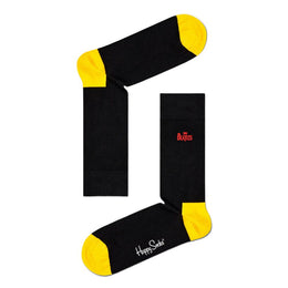 Happy Socks Black Cotton Socks