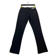 Nudie Jeans Black Cotton Jeans Denim