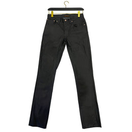 Nudie Jeans Black Cotton Jeans Denim