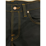 Nudie Jeans Black Cotton Jeans Denim