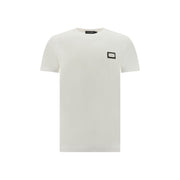 Dolce & Gabbana White Cotton T-Shirt