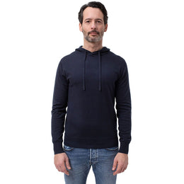 People Of Shibuya Blue Cotton-Cashmere Men's Hoodie