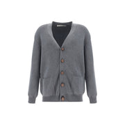 Golden Goose Gray Cotton Cardigan
