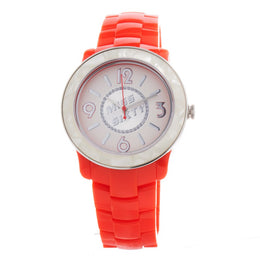 Miss Sixty Red Polyethylene Dress Watch