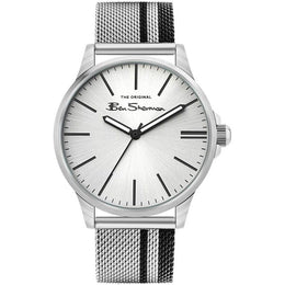 Ben Sherman Gray Stainless Steel Dress Watch