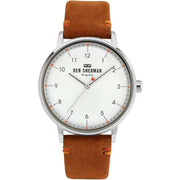 Ben Sherman Brown Fabric Dress Watch