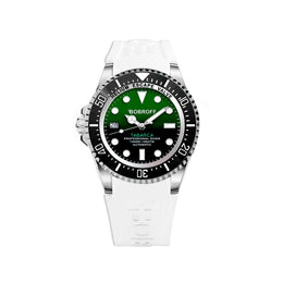 Bobroff White Synthetic Sport Watch