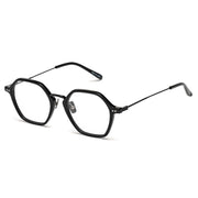 Belstaff Black Stainless Steel Glasses (Frames)