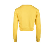 Diesel Yellow Cotton Sweatshirt