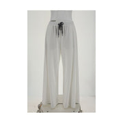 Brunello Cucinelli White Cotton Casual Pants